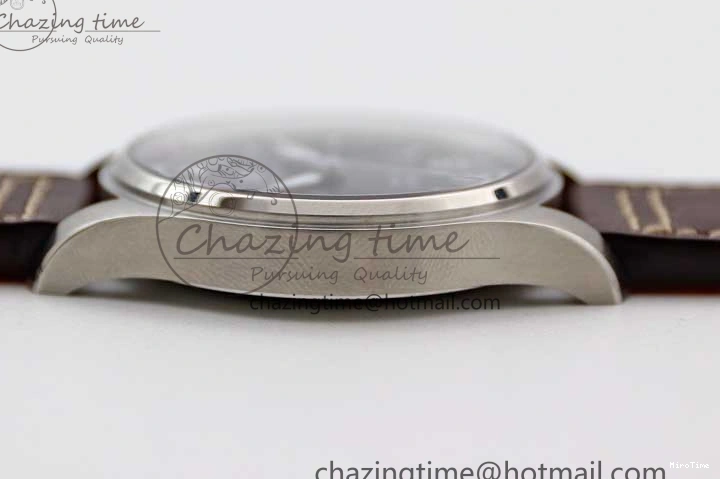 MIROTIME 0502 Mark XVIII IW327010 SS M+F 1:1 Best Edition Blue Dial on Brown Leather Strap A Resilient 7051